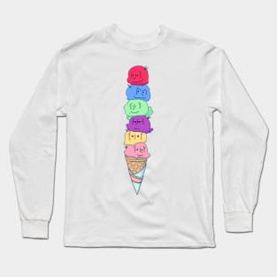 Ice Cream Long Sleeve T-Shirt